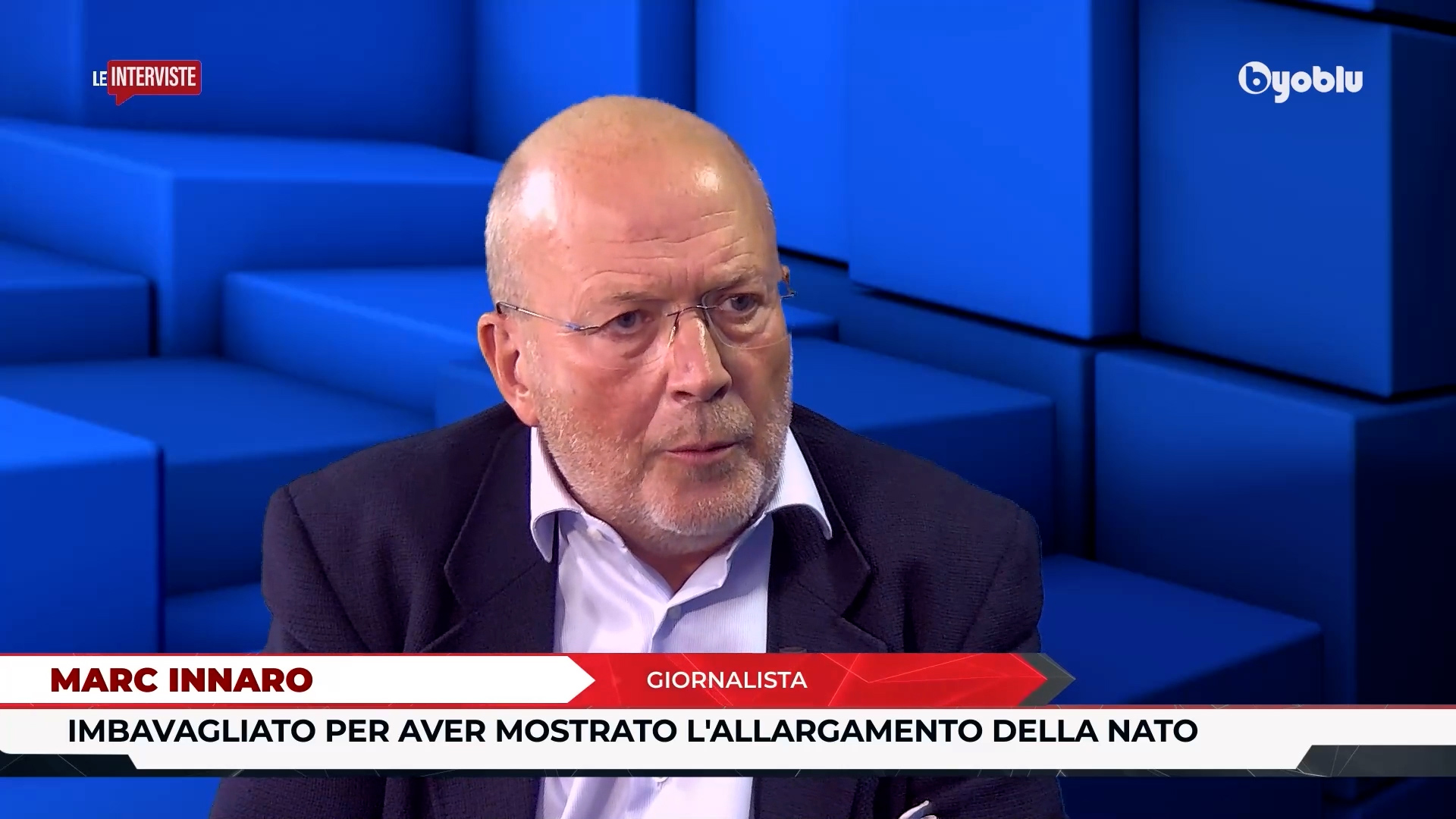 “Parlavo di genocidio e sono stato silenziato anche al Cairo”: l’ex corrispondente Rai da Mosca, Marc Innaro, parla a Byoblu “Parlavo di genocidio e sono stato silenziato anche al Cairo”: l’ex corrispondente Rai da Mosca, Marc Innaro, parla a Byoblu