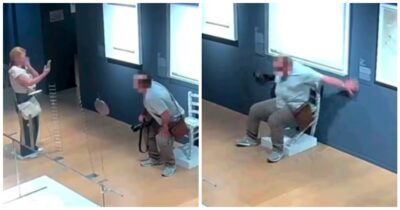 Copertina di “Un comportamento superficiale e irrispettoso”: vandali danneggiano la “Sedia Van Gogh” di Nicola Bolla, ricoperta da centinaia di Swarowski- IL VIDEO