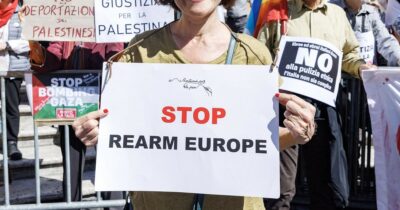 Copertina di Uniti/e contro guerre e riarmo! Il 21 giugno si svolga una sola manifestazione – L’appello