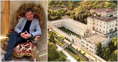 Copertina di “Ho inventato il mocio Vileda e la scopa Swiffer, ora ho comprato il castello ‘fantasma’ degli Asburgo e ho deciso di fare una ragionata follia”: la storia di Sergio Cervellin