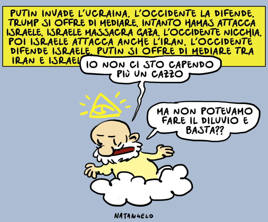 La vignetta di Natangelo
