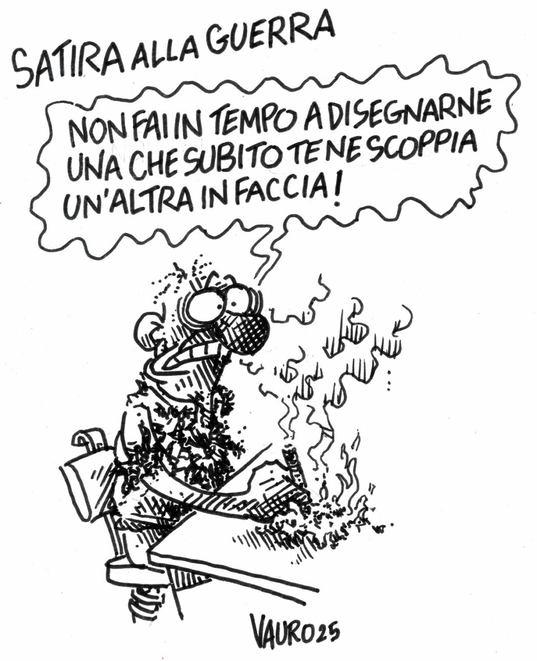 La vignetta di Vauro