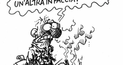 Copertina di La vignetta di Vauro