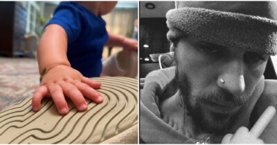 Copertina di “Sono un papà con cui non si deve scherzare”: Justin Bieber fa il dito medio e scrive una frase misteriosa