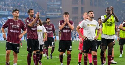 Copertina di Salernitana, intossicazione alimentare dopo la partita: diversi calciatori ricoverati, chiesto il rinvio del ritorno contro la Samp