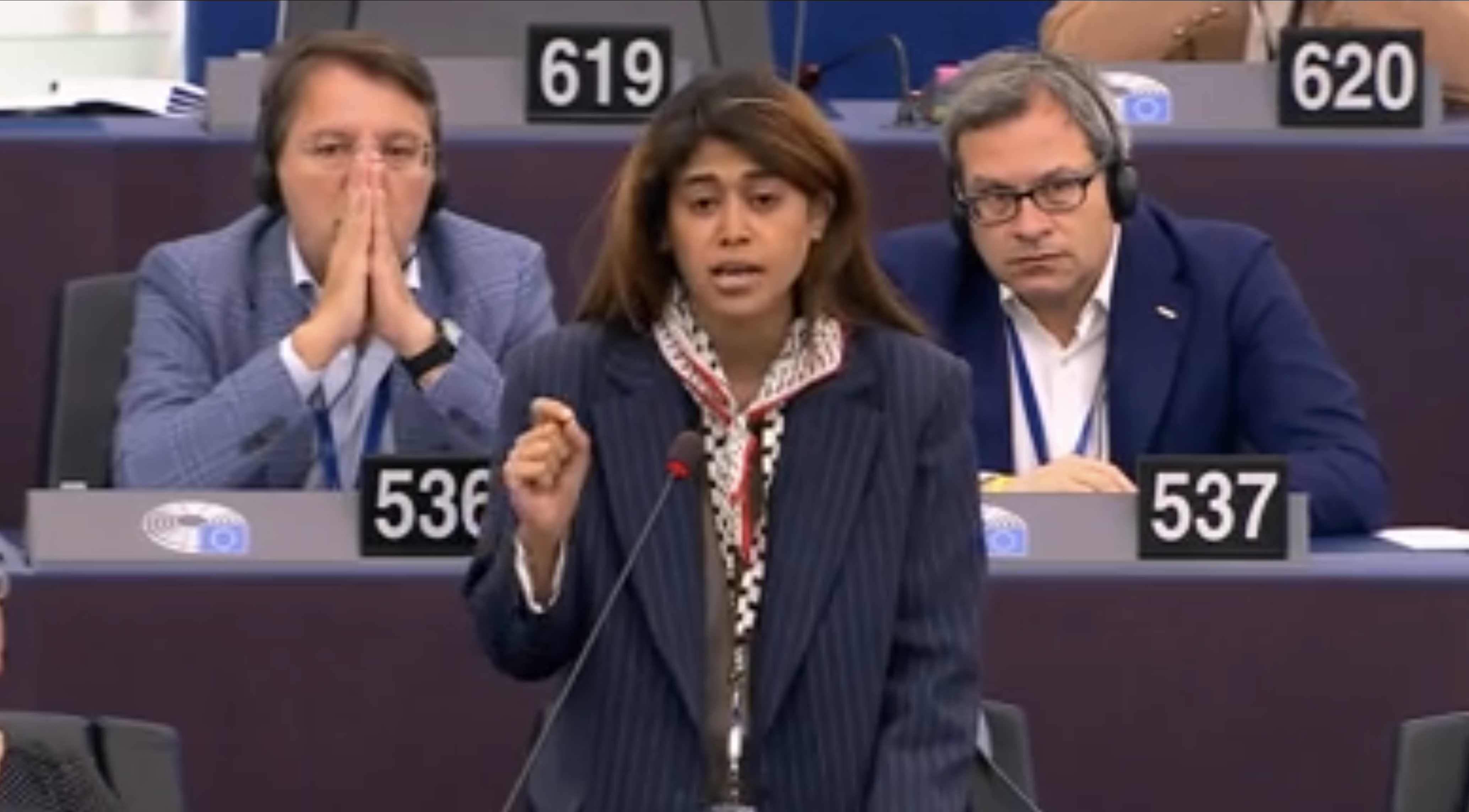 l8217eurodeputata rima hassan al parlamento ue sono stata rapita da israele e qui c8217232 stato solo silenzio