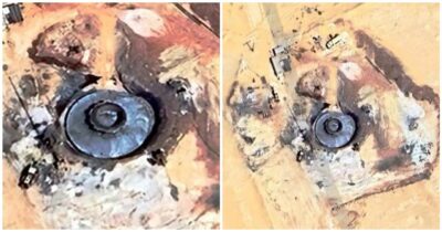 Copertina di “Un disco volante è caduto nel deserto del Sahara”: la foto su Google Maps scatena le teorie sugli Ufo, ecco come stanno davvero le cose