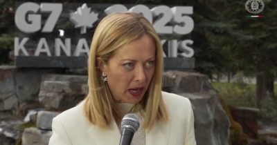 Copertina di Meloni: “Putin mediatore tra Israele e Iran? Al G7 non c’è la disponibilità di nessuno” – Video