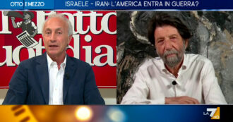Travaglio a La7: “Un terrorista internazionale come Netanyahu ci sta trascinando nella sua guerra privata”