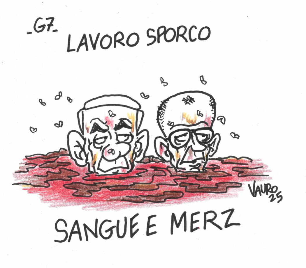 La vignetta di Vauro
