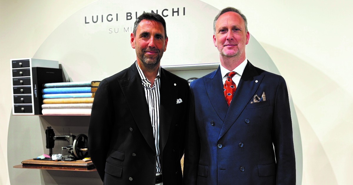 mentre il fast fashion e il lusso tradizionale sono in crisi c8217232 una grande opportunit224 per le sartorie la visione di lubiam a pitti uomo