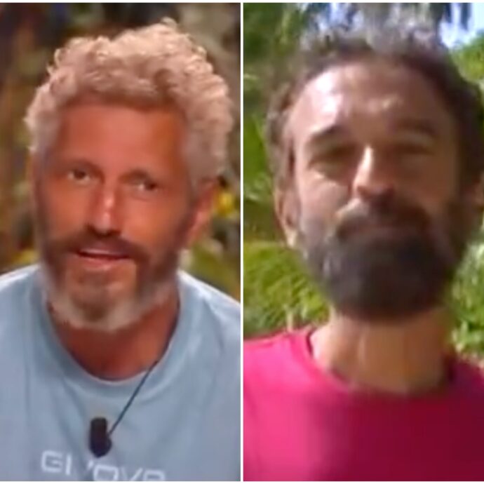 “Ti ammazzo me*da”: rissa all’Isola dei Famosi tra Omar Fantini e Dino Giarrusso durante una prova. L’ex de Le Iene: “Mi ha messo le mani sul collo”