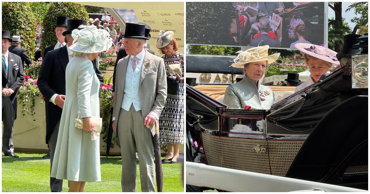 kate middleton d224 forfait all8217ultimo e torna l8217apprensione re carlo sfida il caldo siamo stati ad ascot con la famiglia reale ecco cosa 232 successo