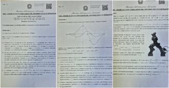 Maturità 2025: allo Scientifico seconda prova con funzioni, Cartesio e Platone | LE FOTO