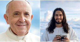 Copertina di Papa Francesco incontra Gesù in paradiso: il cortometraggio creato con l’AI – IL VIDEO