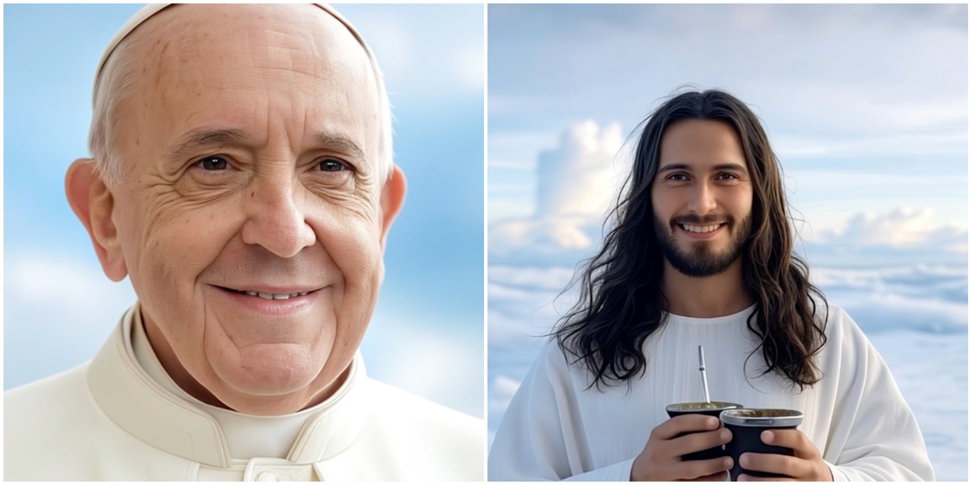 Papa Francesco incontra Gesù in paradiso: il cortometraggio creato con l’AI – IL VIDEO Papa Francesco incontra Gesù in paradiso: il cortometraggio creato con l’AI – IL VIDEO