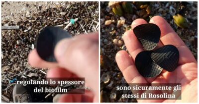 Copertina di Migliaia di “patatine” di plastica nera invadono le coste della Puglia, è allarme: “È una perdita costante, uno scempio”. Ecco cosa sono