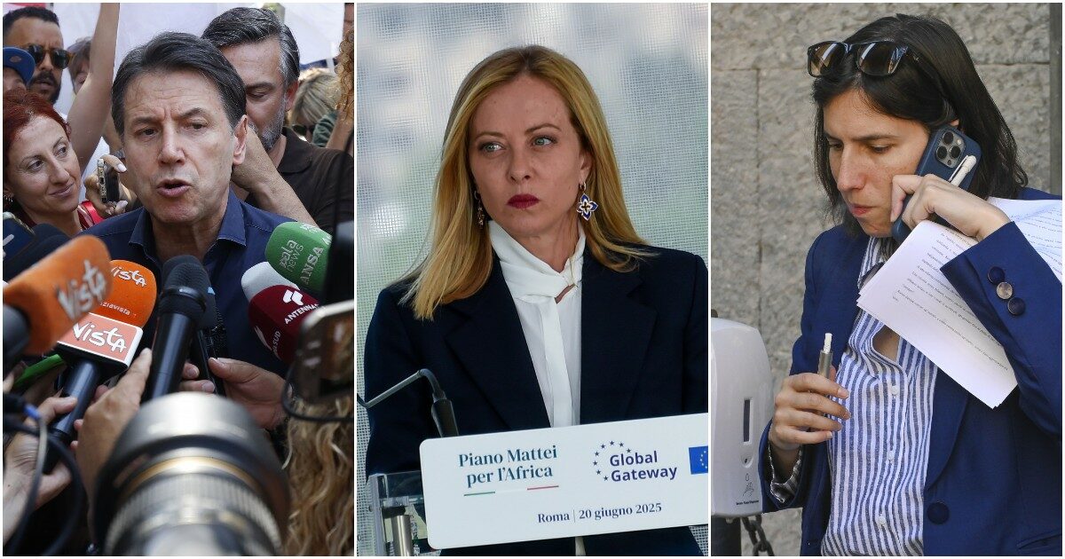 Crisi in Iran, Meloni parla di “tavolo negoziale”. Lunga telefonata con Schlein. Conte: “Trump ci porta a un conflitto dagli esiti incalcolabili” Crisi in Iran, Meloni parla di “tavolo negoziale”. Lunga telefonata con Schlein. Conte: “Trump ci porta a un conflitto dagli esiti incalcolabili”