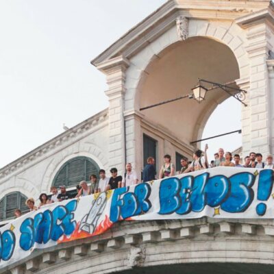 Copertina di Il sultano Bezos uccide Venezia. Ma la città era già bell’e morta