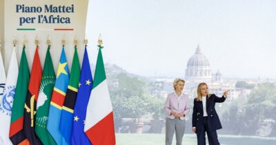 Copertina di Lo chiamano “Piano Mattei” ma funziona così: l’Europa paga, l’Italia firma e si scatta un selfie