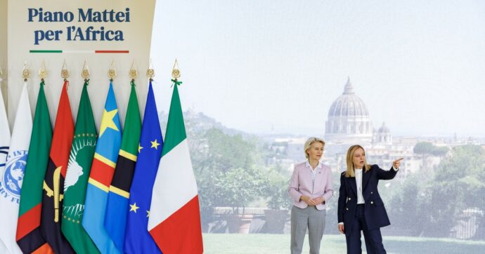 Lo chiamano “Piano Mattei” ma funziona così: l’Europa paga, l’Italia firma e si scatta un selfie