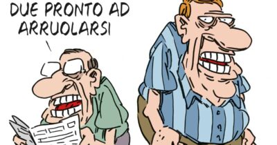 Copertina di La vignetta di Franzaroli