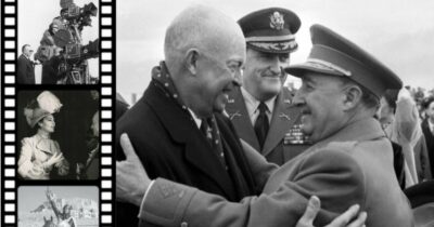 Copertina di Franco & Hollywood, il patto tra cinema e regime a suon di dollari nel documentario di Michel Viotte