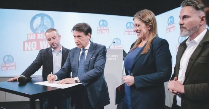 “Il riarmo è il suicidio della Ue”: ecco l’Internazionale di Conte