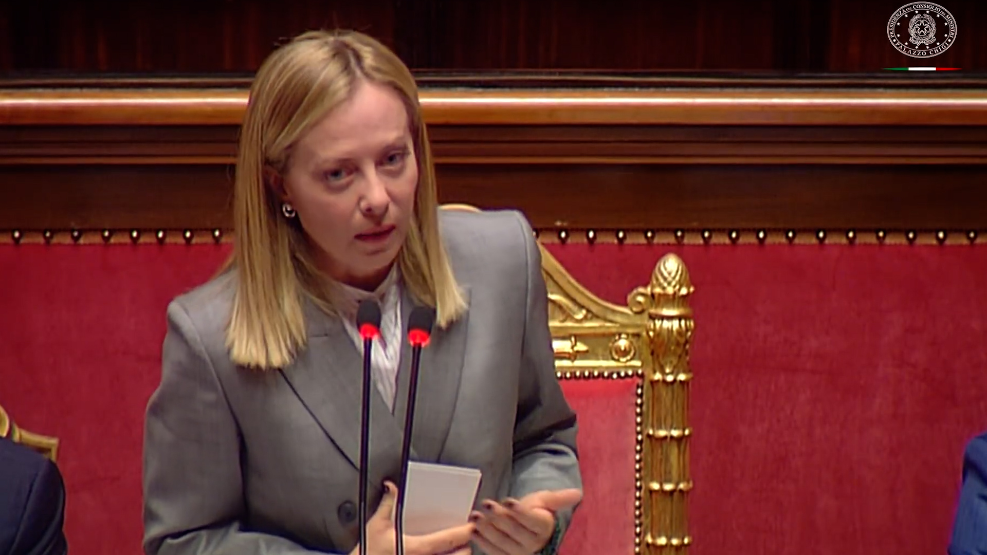 meloni al senato riarmo si vis pacem para bellum con sistemi di difesa solidi si evitano conflitti