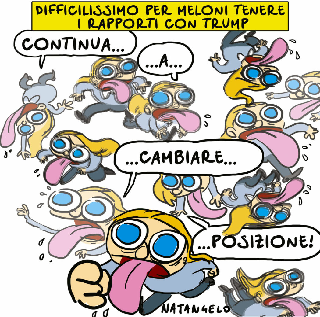 La vignetta di Natangelo