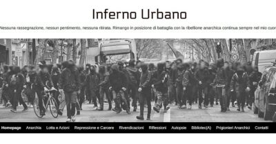 Copertina di Gestiva siti anarchici e aiutava a diffondere le rivendicazioni anche per il caso Cospito: 57enne arrestato