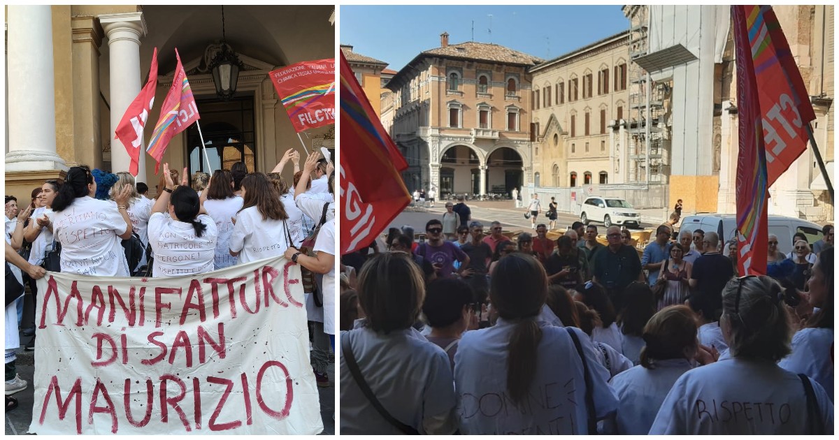 il caso max mara non si ferma il sindaco di reggio emilia incontra le lavoratrici l8217azienda apra al confronto ma le sarte denunciano la compagna dell8217ad ha chiesto ad alcune dipendenti di firmare un documento contro chi ha scioperato