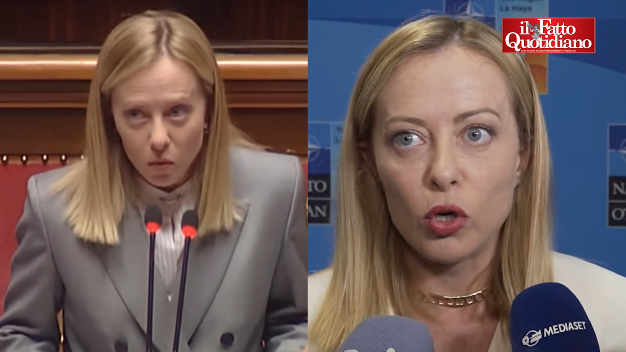 Meloni (martedì): “Spese militari al 2% del pil deciso da Conte”. Meloni (mercoledì): “Impegno preso nel 2014 e seguito dai successivi governi” Meloni (martedì): “Spese militari al 2% del pil deciso da Conte”. Meloni (mercoledì): “Impegno preso nel 2014 e seguito dai successivi governi”