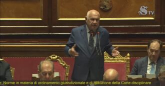 Copertina di Separazione carriere, Nordio al Senato: “I magistrati non hanno il coraggio di esprimersi a favore, temono il potere delle correnti”