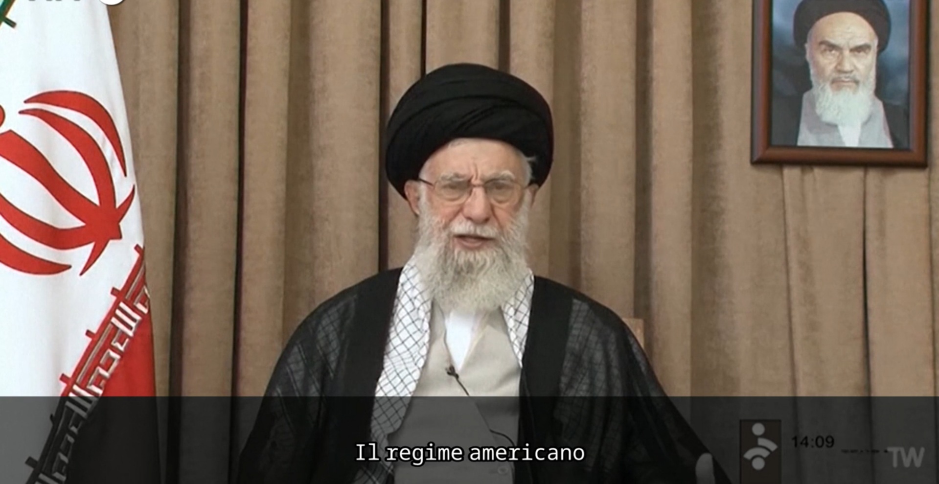 il video di khamenei per la prima volta in tv dopo il cessate il fuoco gli usa non hanno guadagnato nulla