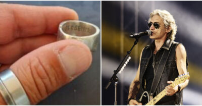 Copertina di Ligabue perde un anello durante un concerto, un fan lo ritrova e glielo restituisce dopo due anni. Il rocker: “Siete stati onesti, così ve lo regalo”