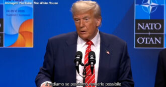 Copertina di La giornalista ucraina si commuove in conferenza stampa con Trump. Lui colpito: “Suo marito è in guerra?”