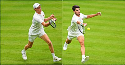 Copertina di Wimbledon, Sinner sogna di cancellare due incubi in un colpo solo. I rivali: Alcaraz favorito, ma non è l’unica insidia