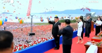 Copertina di Cittadini in festa e grande sfarzo: così Kim Jong Un inaugura una zona turistica in Corea del Nord – Video