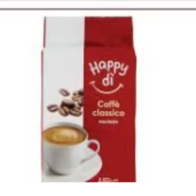 Caffè Happy Dì ritirato dai supermercati per rischio chimico: “Può contenere una sostanza genotossica e cancerogena per i reni”. L’allerta del Ministero