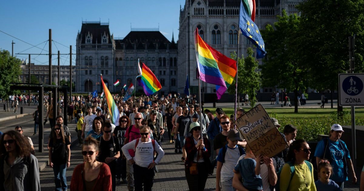 Budapest Pride, la marcia vietata da Orban al via: attese 35mila persone. E c’è il rischio scontri con l’estrema destra Budapest Pride, la marcia vietata da Orban al via: attese 35mila persone. E c’è il rischio scontri con l’estrema destra