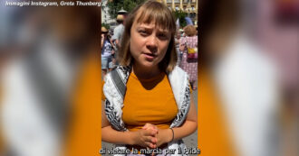 Copertina di Greta Thunberg al Pride di Budapest vietato da Orbàn: “Attacco fascista ai diritti umani”