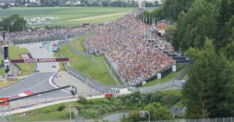 Gran Premio d’Austria di Formula 1, incidente sulla pista: gru colpisce cartellone pubblicitario
