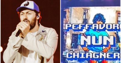 Copertina di “Peffavore nun chiagnere”: i Pinguini Tattici Nucleari omaggiano Napoli cantando “Pastello Bianco” in napoletano – VIDEO