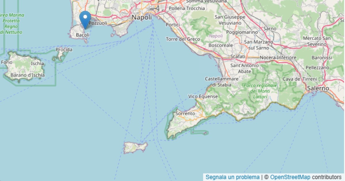Terremoto Campi Flegrei, scossa 4.6 avvertita anche a Napoli Terremoto Campi Flegrei, scossa 4.6 avvertita anche a Napoli