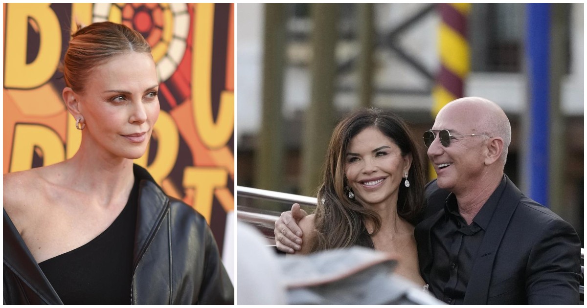 “Fanno schifo. Il mondo va a fuoco e loro cosi? Fanc**o”: Charlize Theron al vetriolo sulle nozze di Jeff Bezos e Lauren Sánchez a Venezia “Fanno schifo. Il mondo va a fuoco e loro cosi? Fanc**o”: Charlize Theron al vetriolo sulle nozze di Jeff Bezos e Lauren Sánchez a Venezia