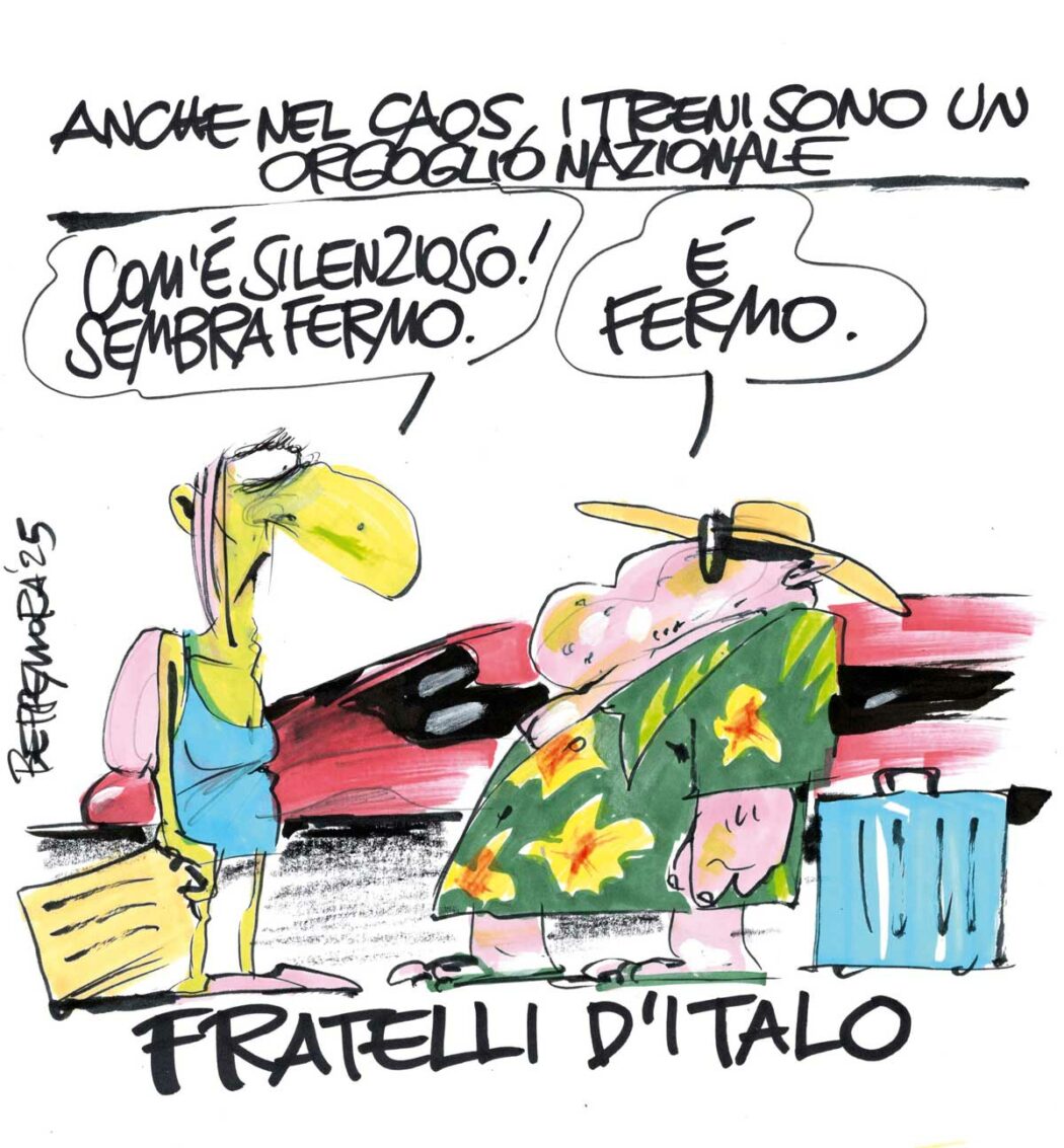 La vignetta di Beppe Mora
