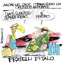 Copertina di La vignetta di Beppe Mora