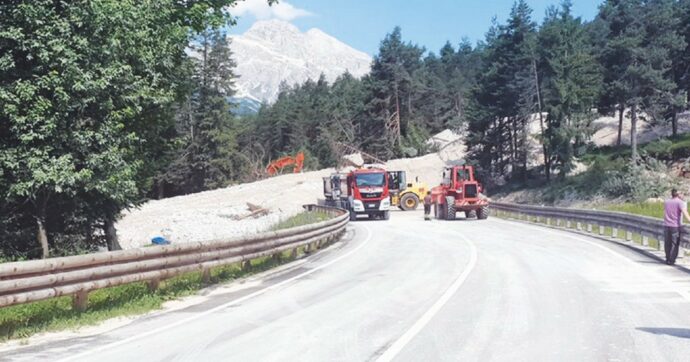 Frane sulle Alpi, forti disagi in Veneto, Val d’Aosta e Austria
