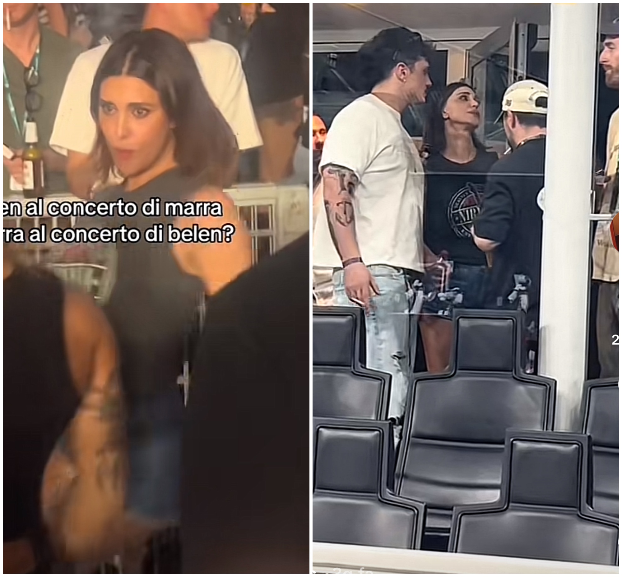 Belen Rodriguez ‘show’ al concerto di Marracash (e il presunto flirt con Olly) Belen Rodriguez ‘show’ al concerto di Marracash (e il presunto flirt con Olly)